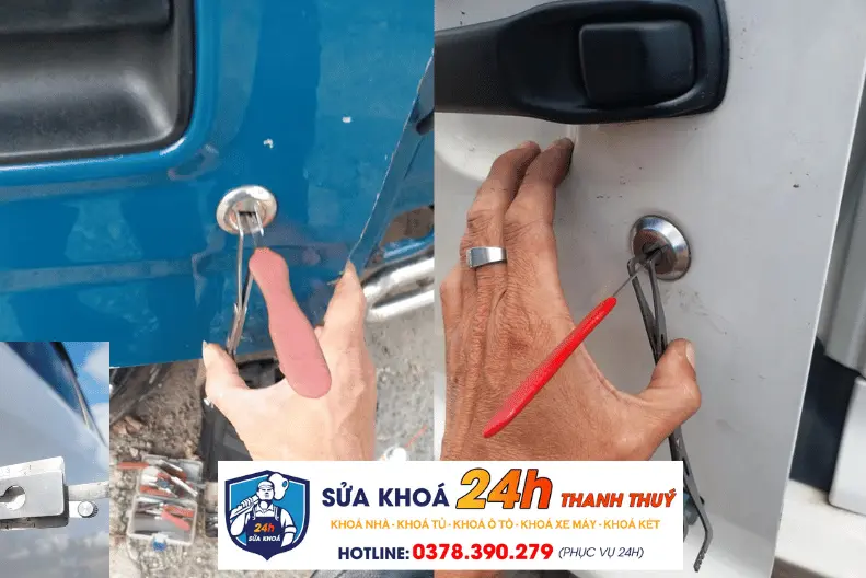 mở cửa xe ô tô